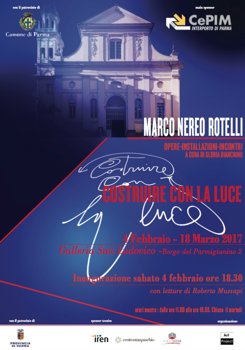 costruire con la luce marco nereo rotelli parma